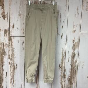 Chaps, Boys Khaki Joggers. Size L(14/16). In excellent condition!